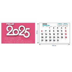 Faldilla Calendario 31,5 Cm 50 Uds.